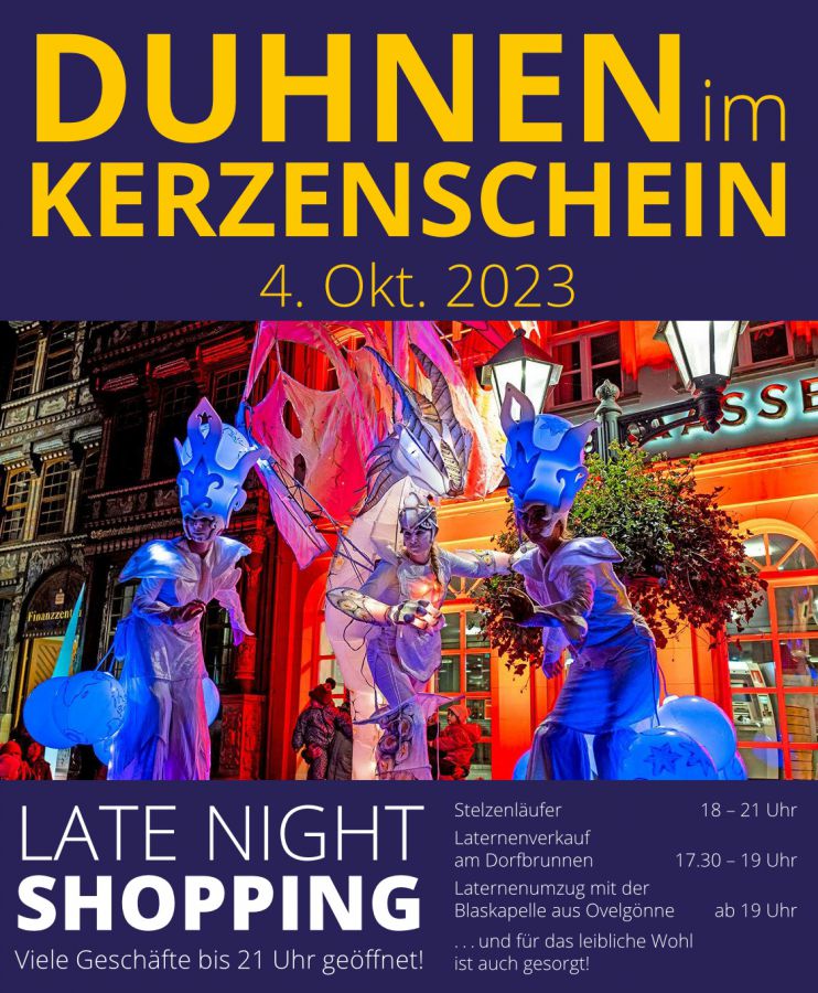 Duhnen im Kerzenschein 2023 Duhnen im Kerzenschein 2023