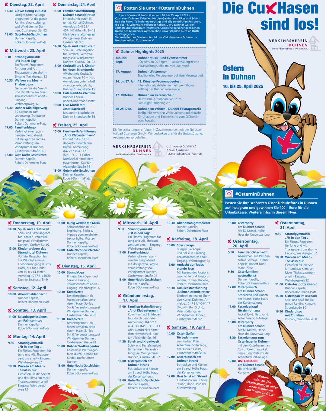 Ostern in Duhnen 2025